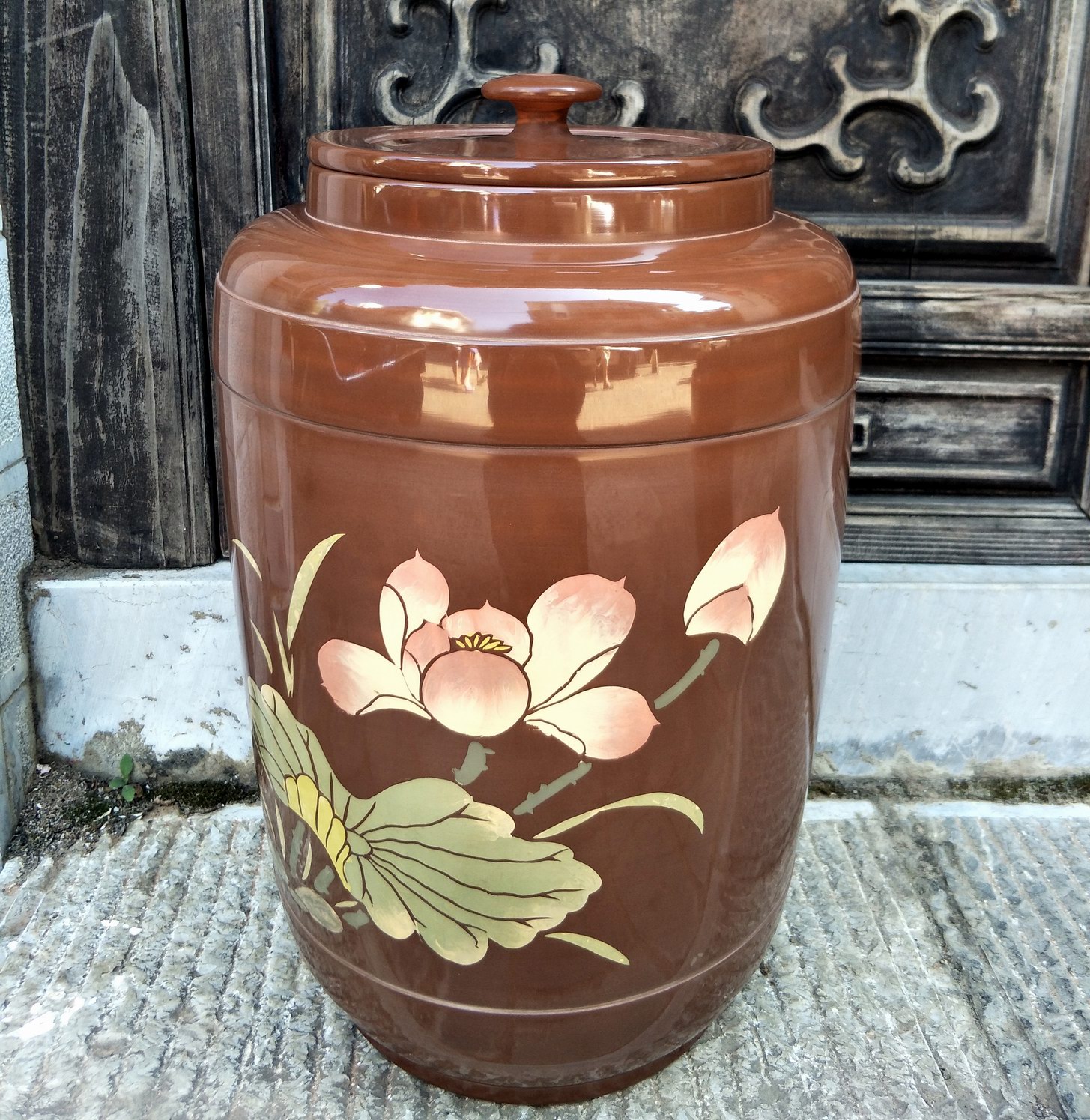 紫陶水缸0577